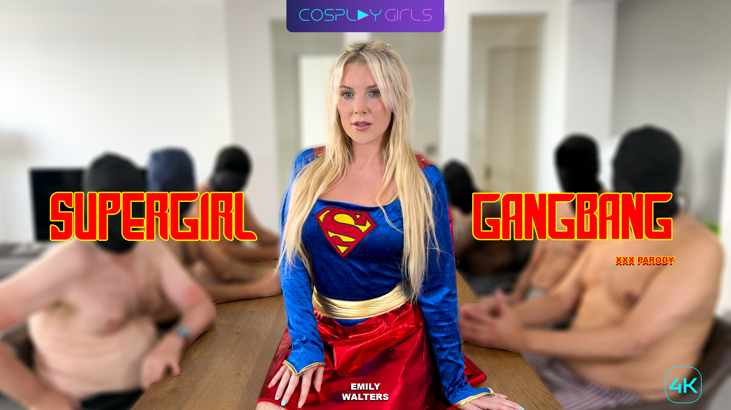 Supergirl Gangbang - Exclusive Cosplay X Girls scene
